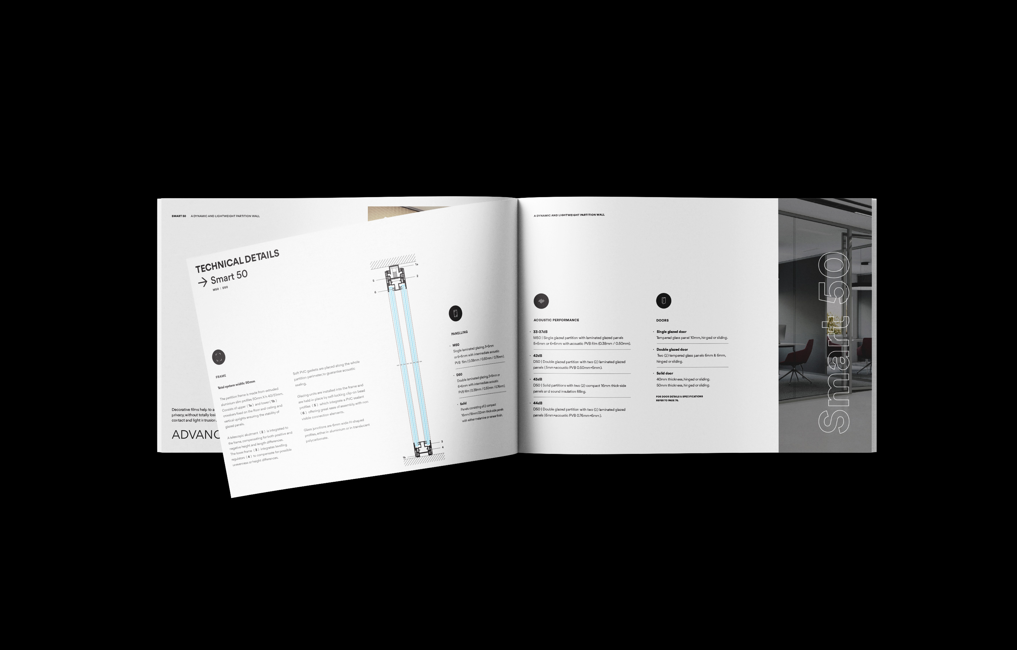 asset office interiors catalogue branding smart50 kommigraphics