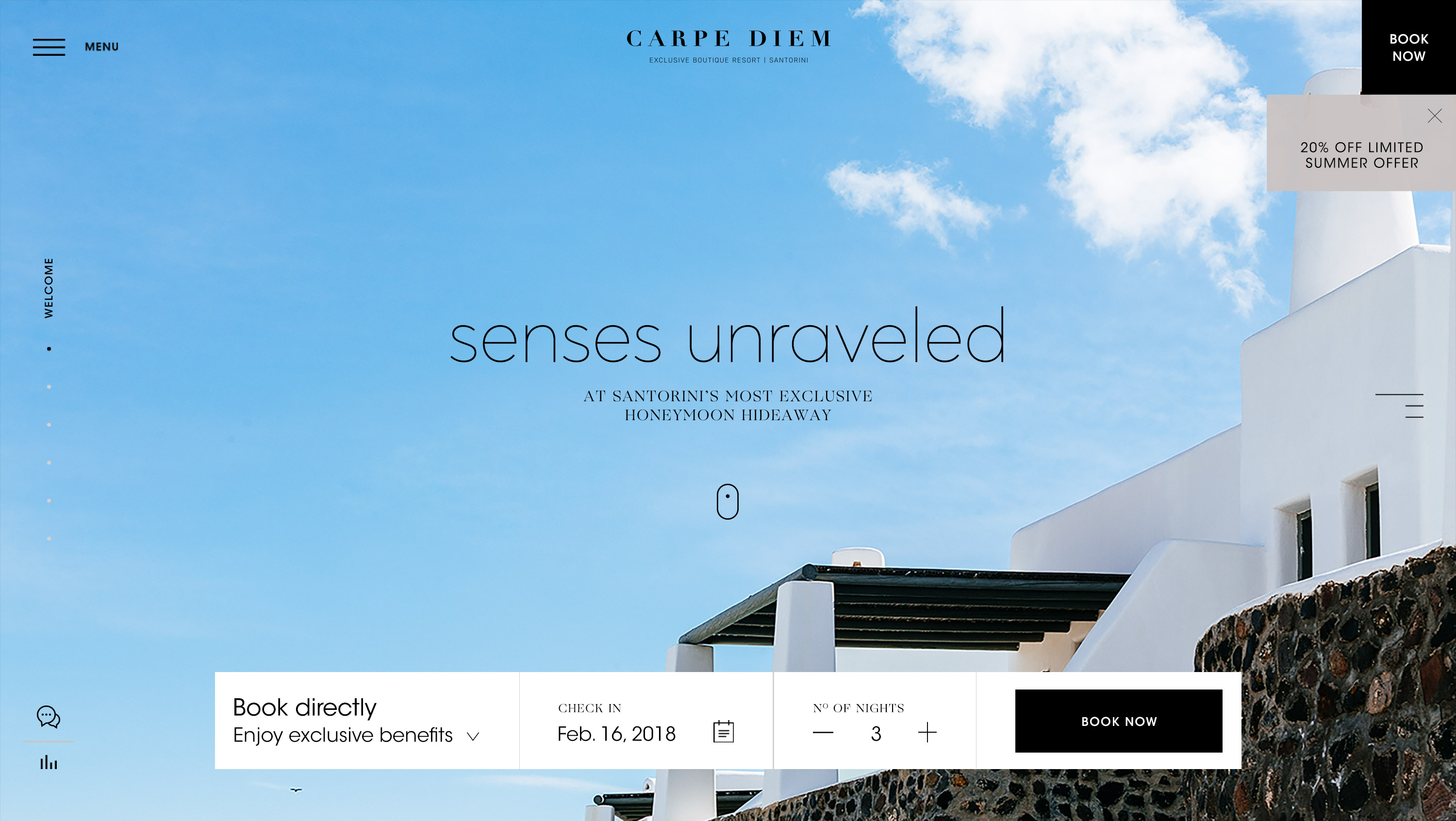 carpe diem website design slider kommigraphics