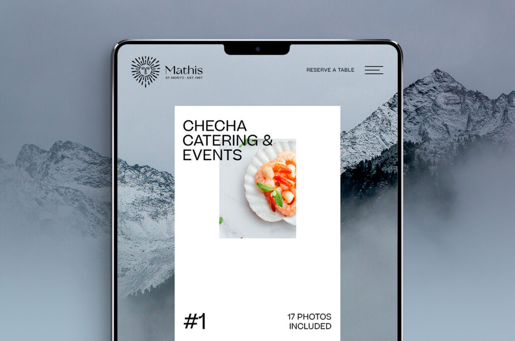 mathis food website design thumb kommigraphics