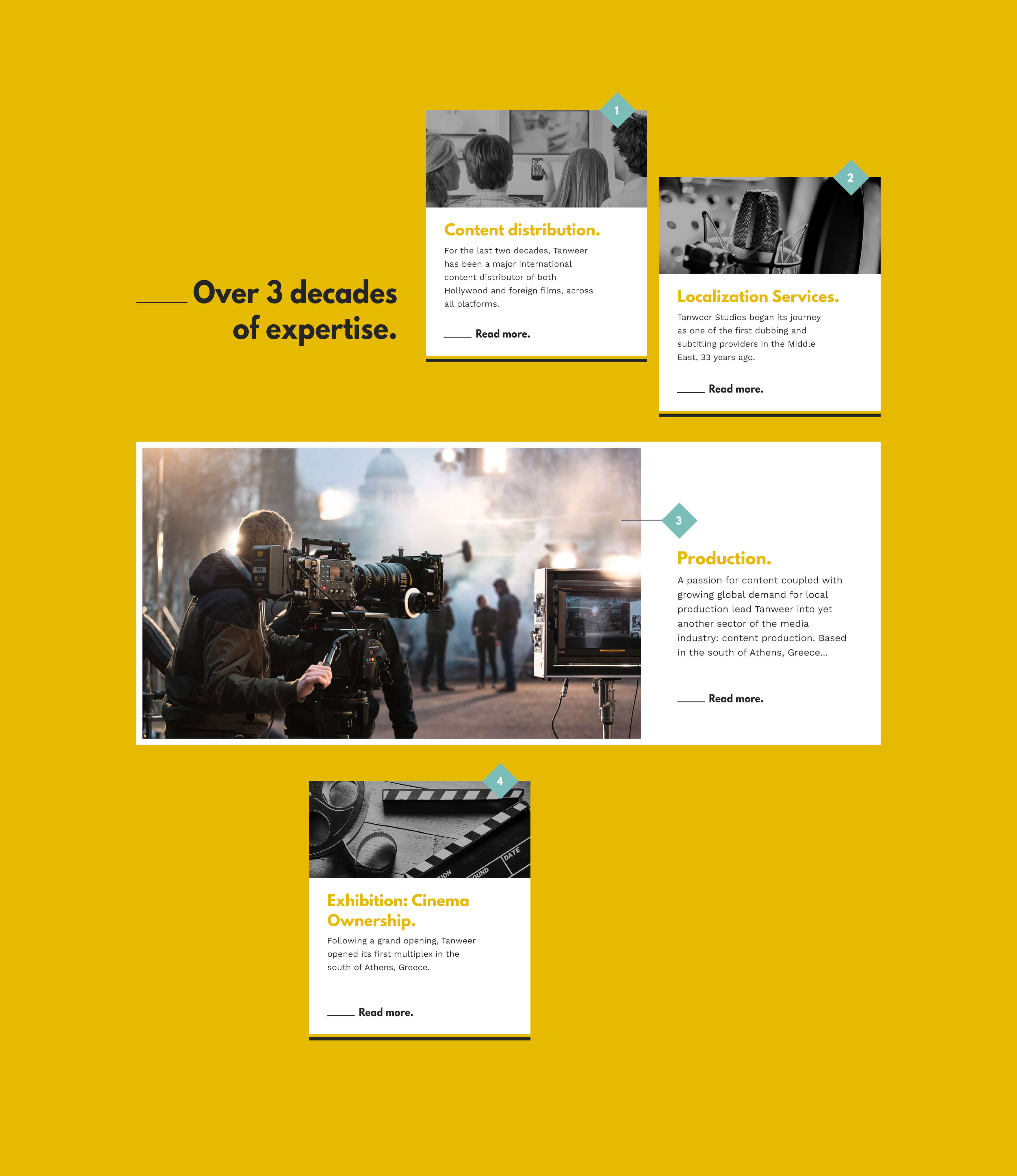 tanweer website design homepage services kommigraphics