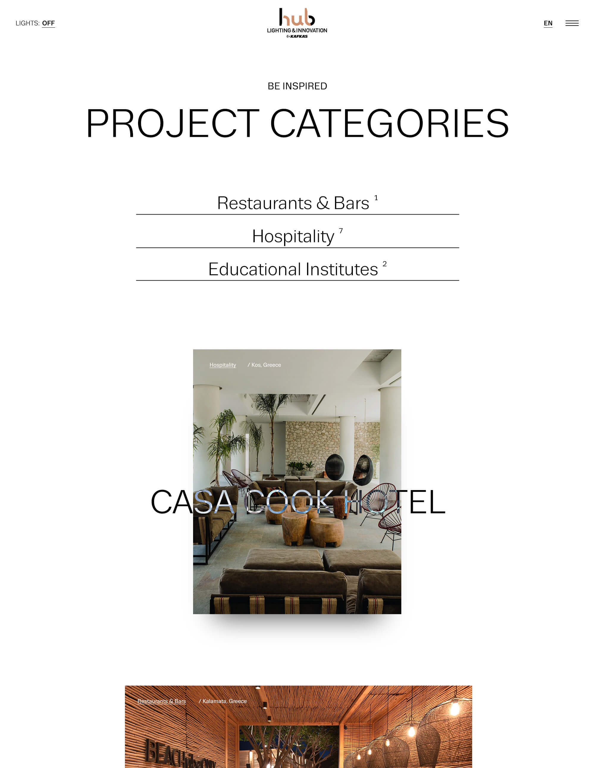 Kafkas Hub digital design project categories kommigraphics