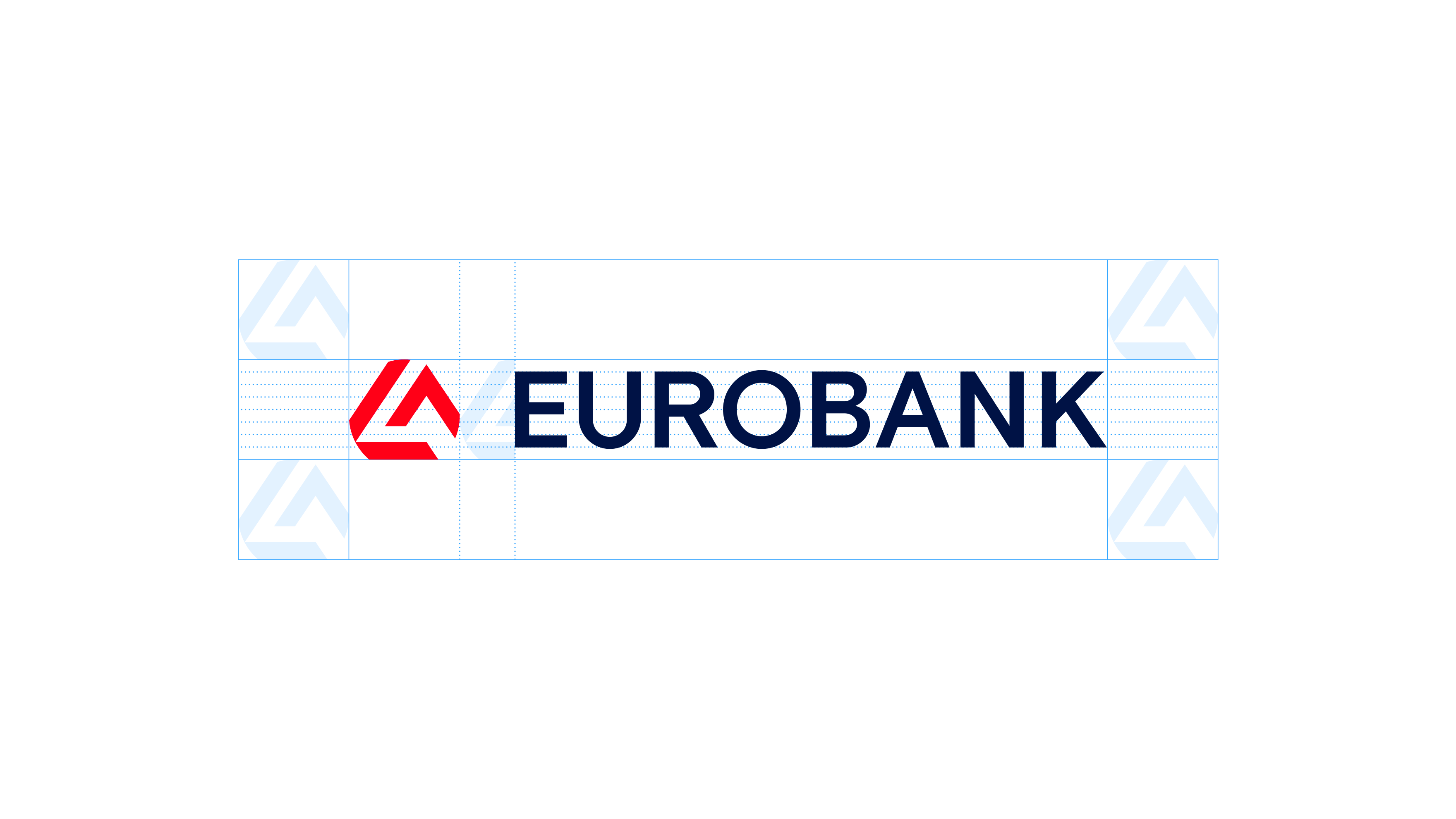 eurobank branding masterbrand logo guides kommigraphics