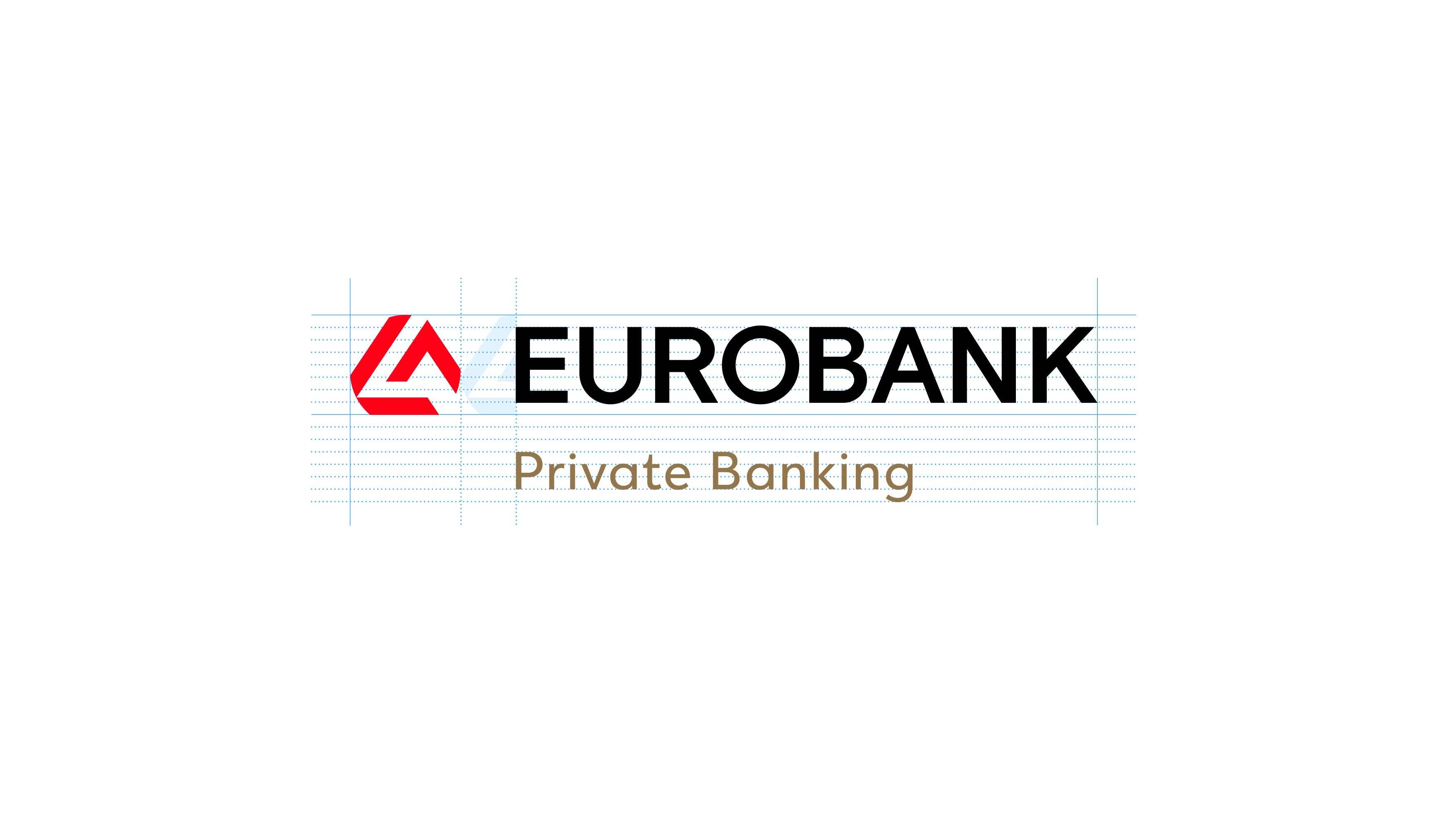 eurobank branding private banking logo guides kommigraphics