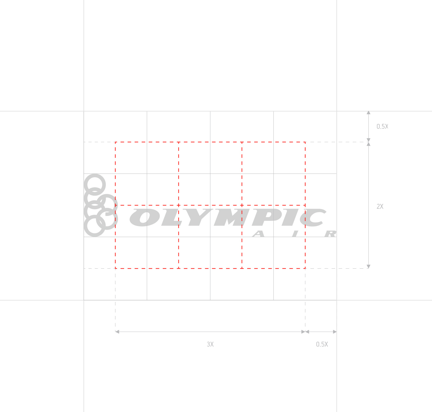 aegean air branding olympic air full logo grid kommigraphics