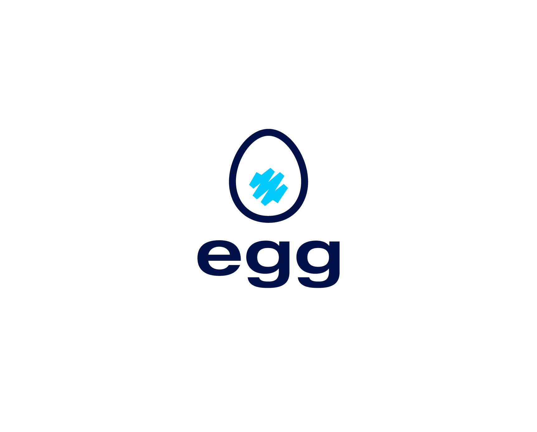 egg branding logo kommigraphics