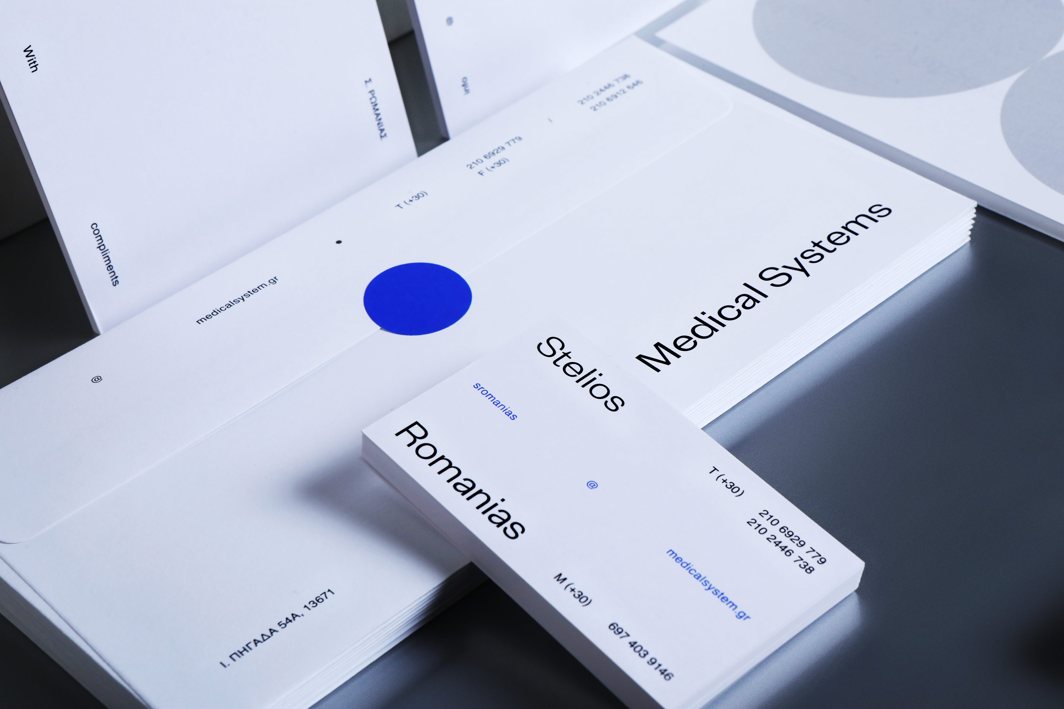 medical systems branding design kommigraphics
