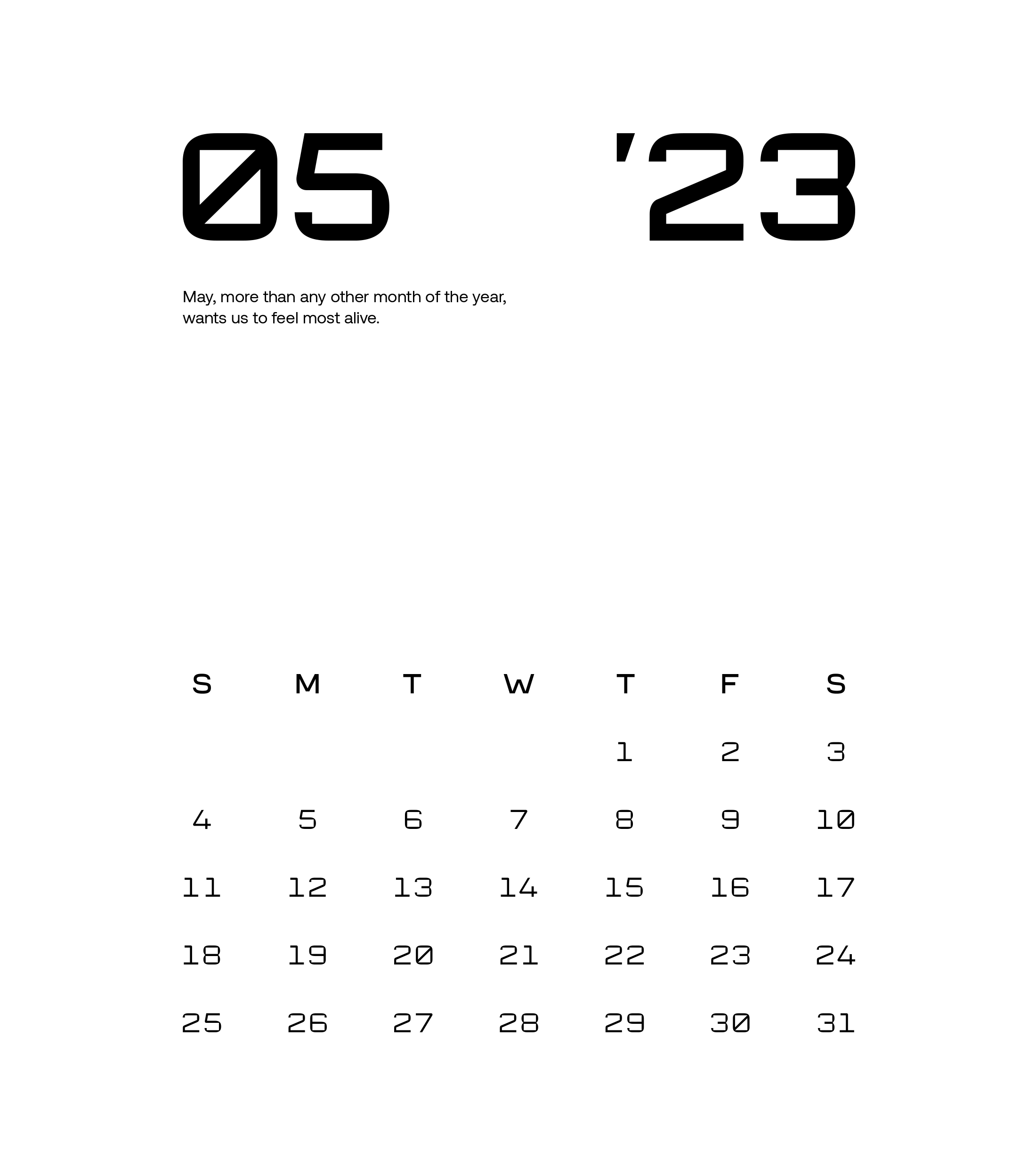 Faraway typeface branding calendar glyphs kommigraphics