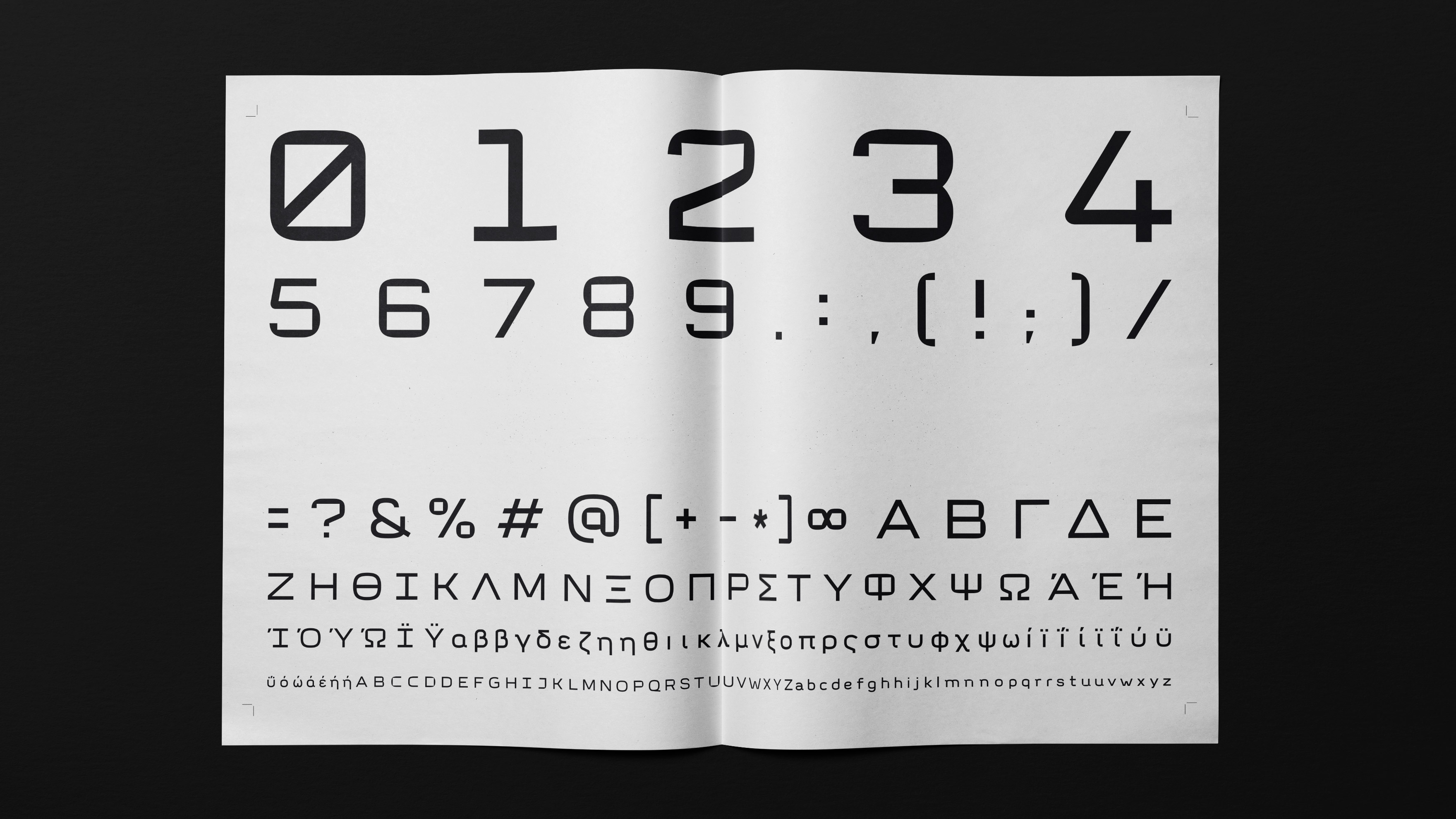 Faraway typeface branding greek language glyphs kommigraphics 1