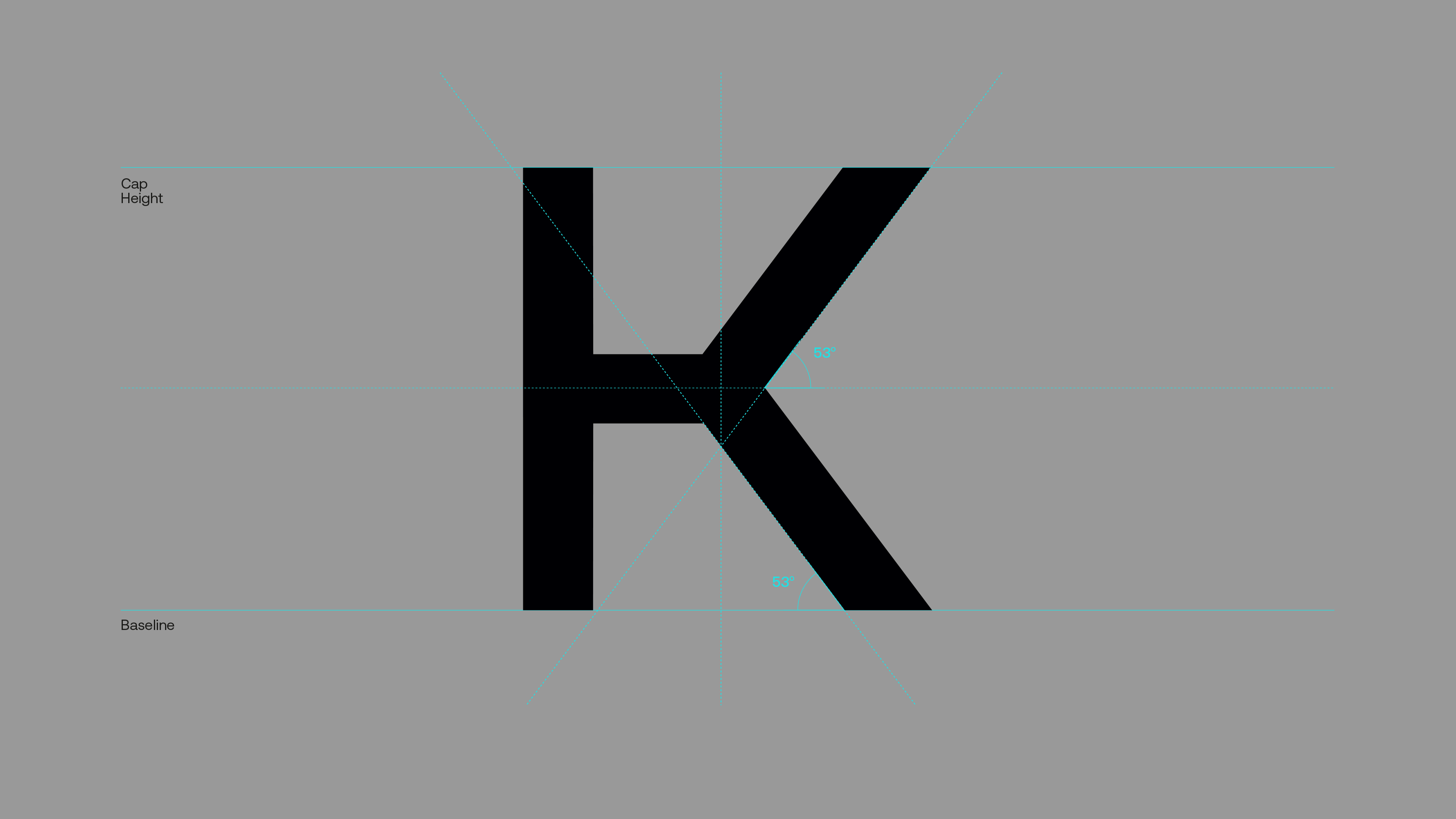Faraway typeface branding specimen latin k glyph kommigraphics 2