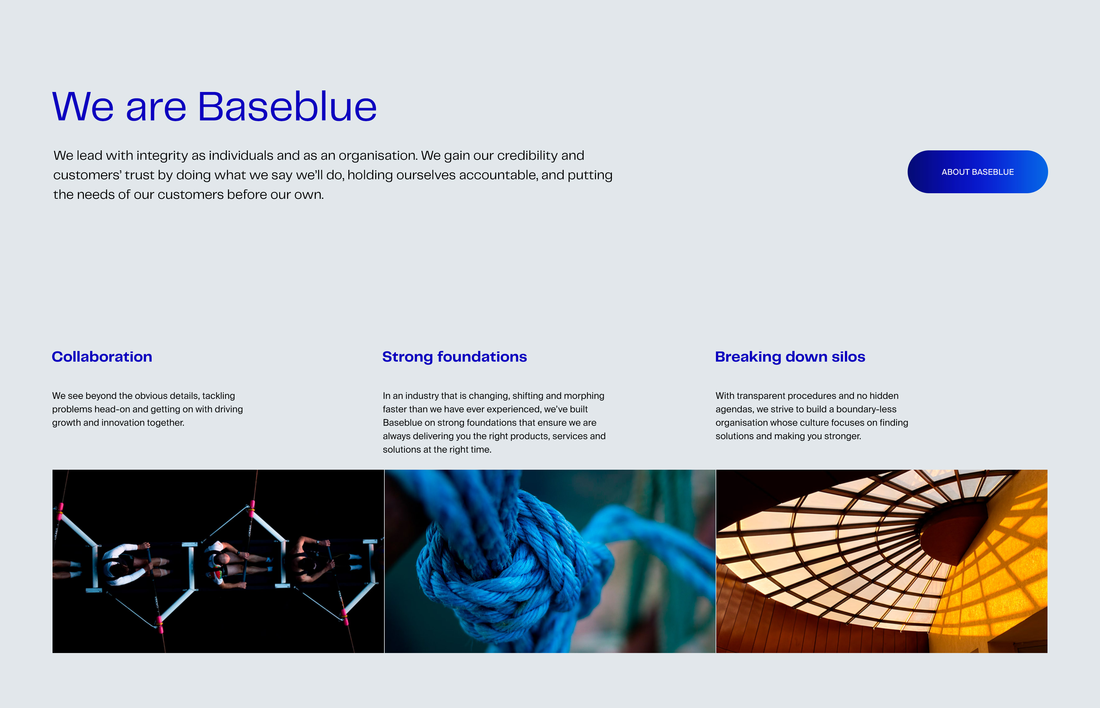baseblue website design values kommigraphics